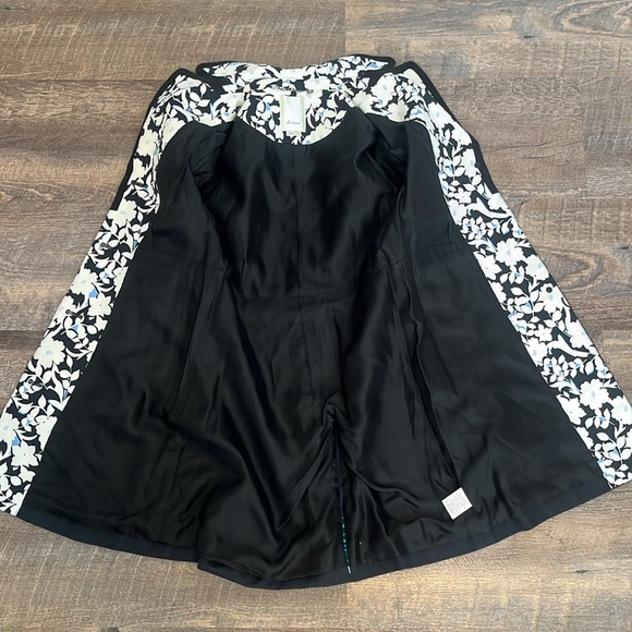 Elevenses Blue and Red Blazer Elegant Style - Picture 6 of 10